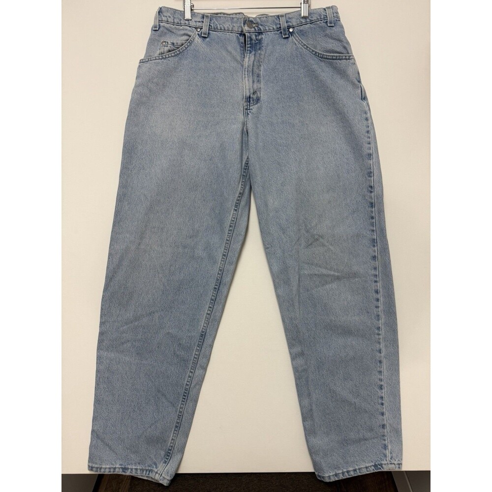 Vintage Levis L2 Jeans Mens 36x34 Blue Baggy Fit Skater Club Made in USA 90s Y2K